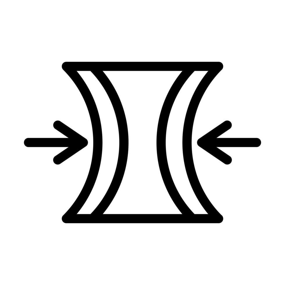 Elasticity Icon Design vector