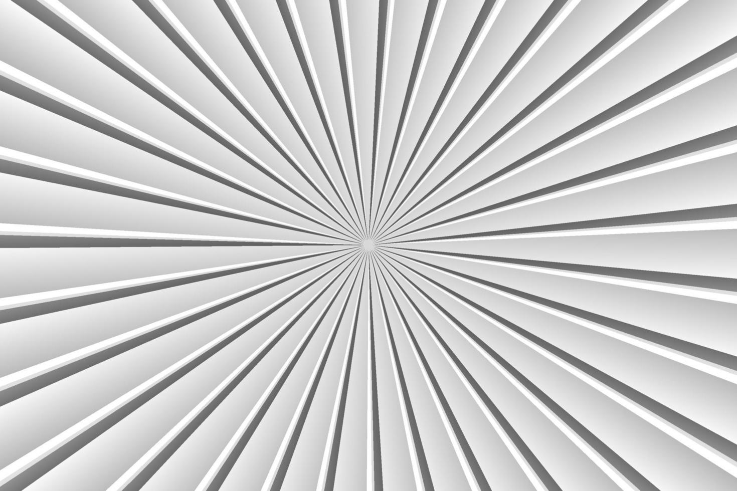 vector de diseño de fondo cómico abstracto de rayos de sol blanco moderno