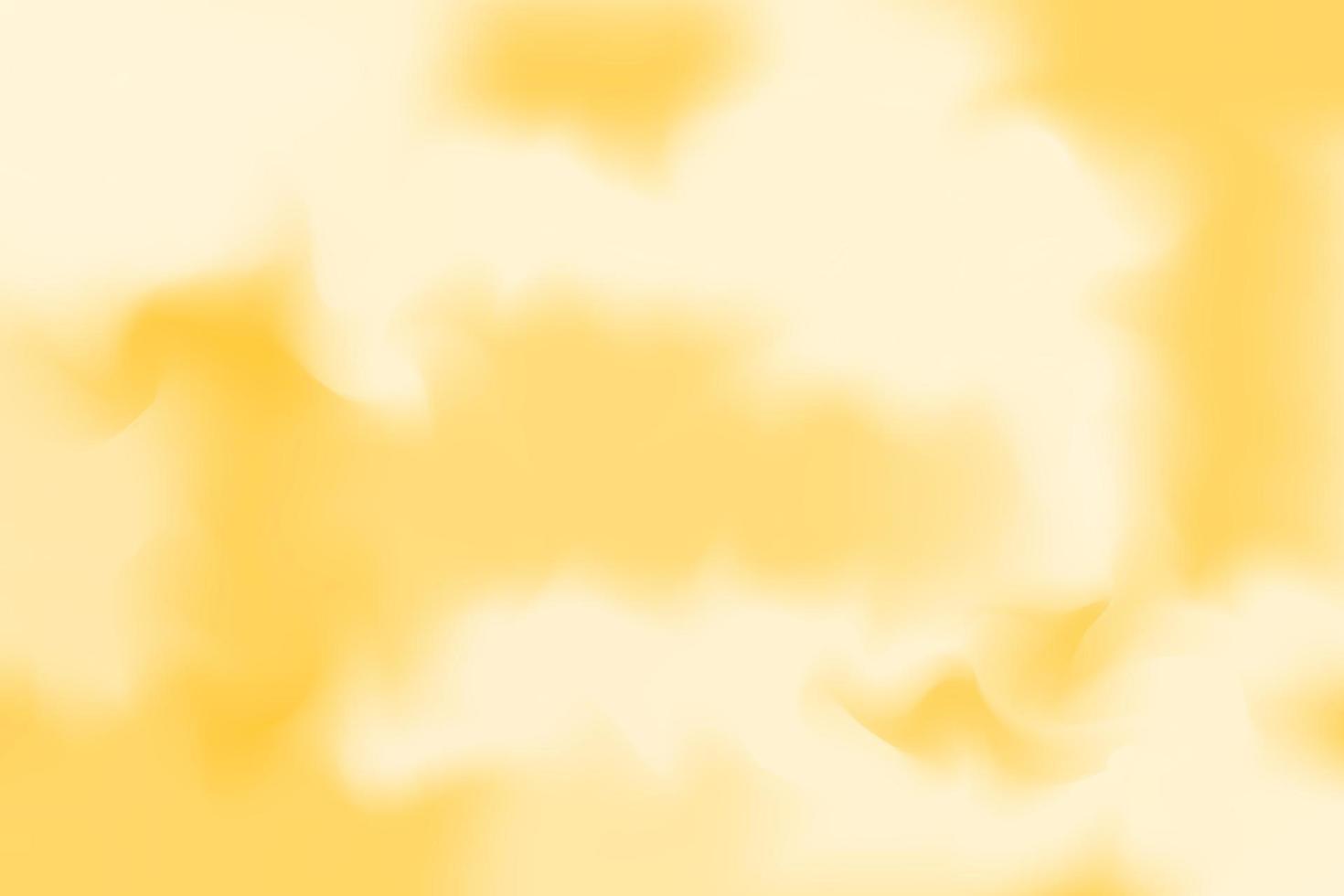 vector de diseño de fondo borroso degradado amarillo abstracto