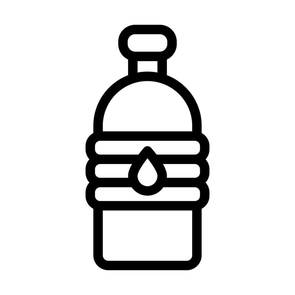 Water Flask Icon Design vector