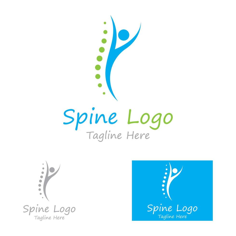 Spine diagnostics symbol vector