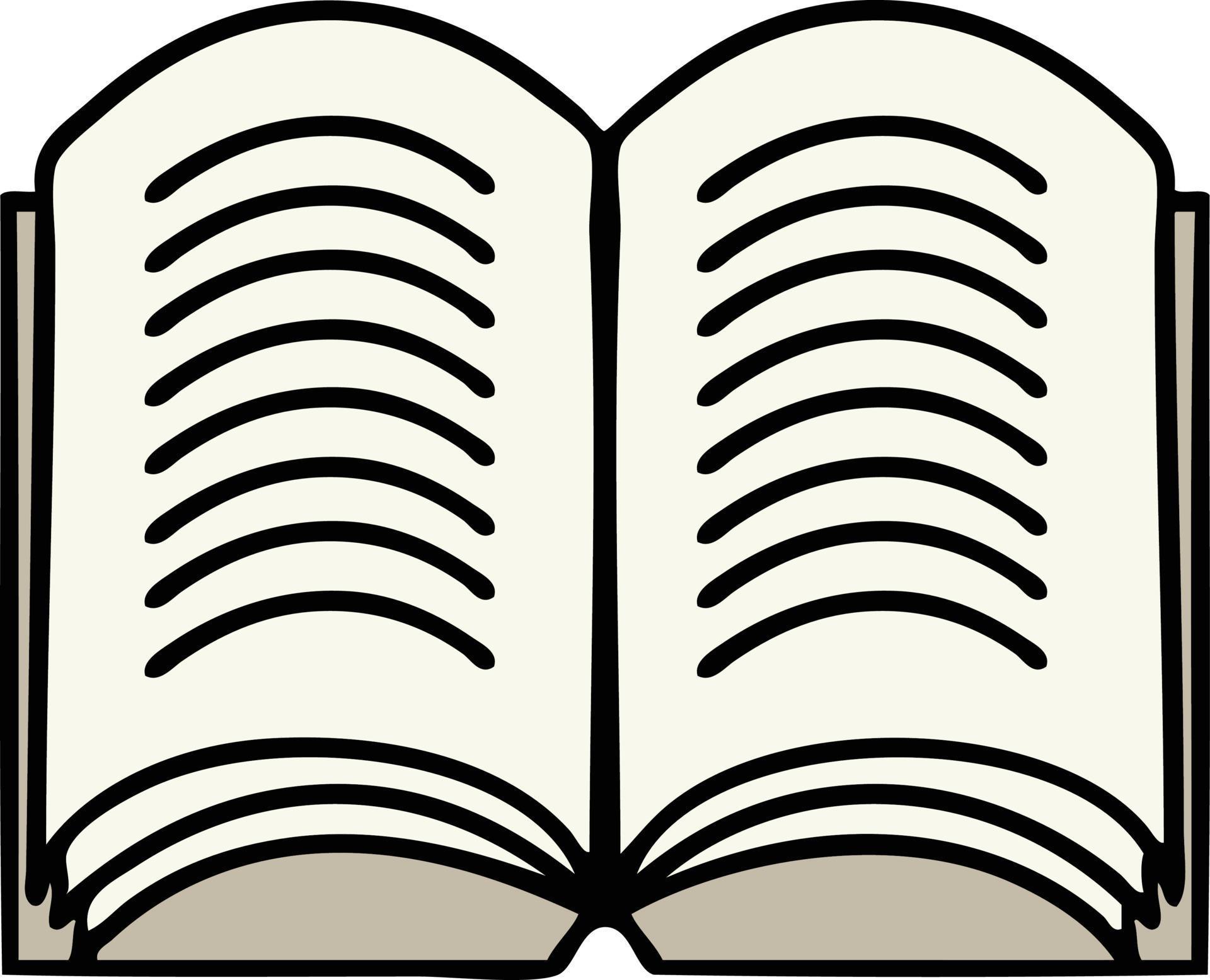 cute cartoon open book 10749175 Vector Art at Vecteezy