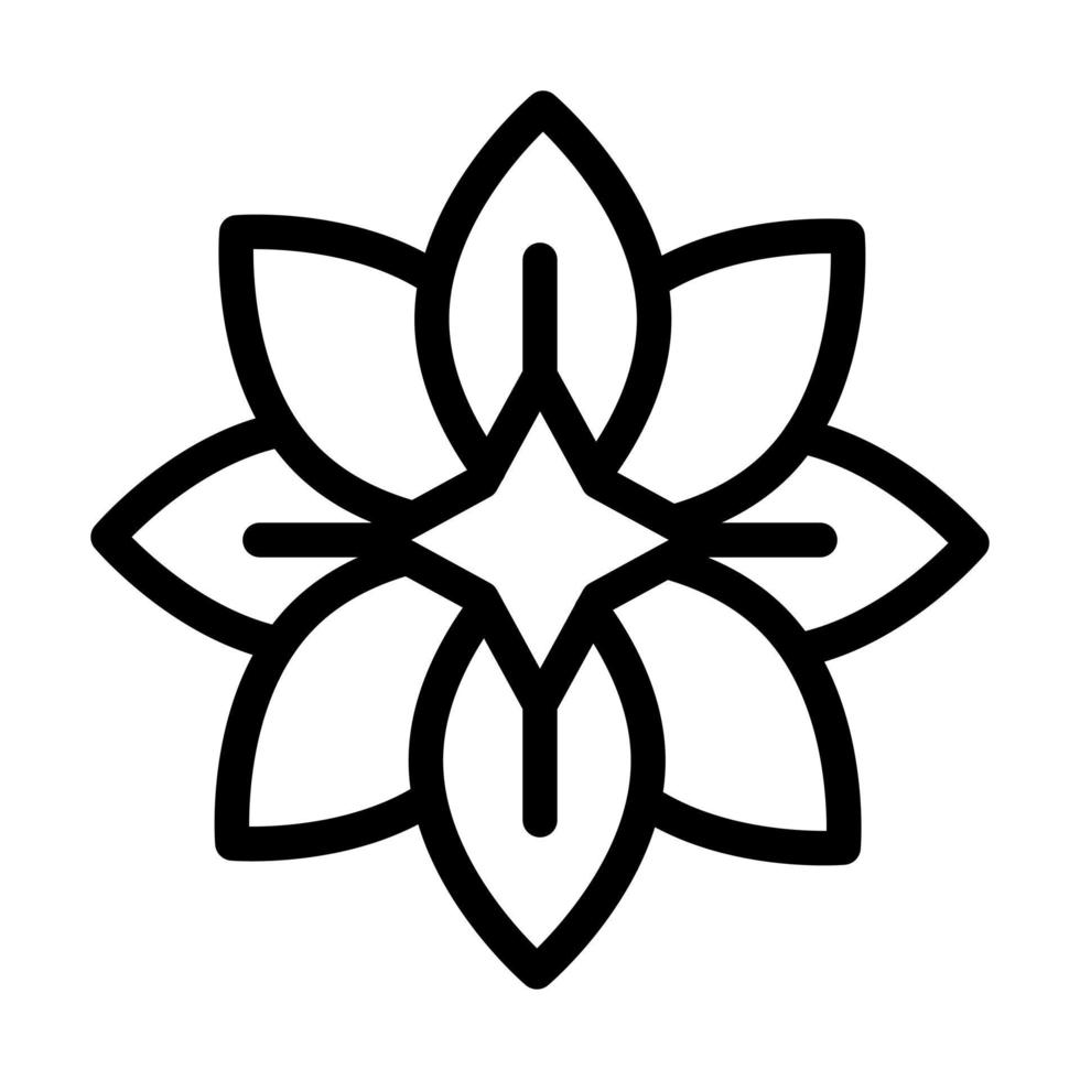 Saffron Icon Design vector