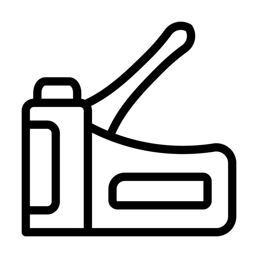 Staple Gun Icon Design vector