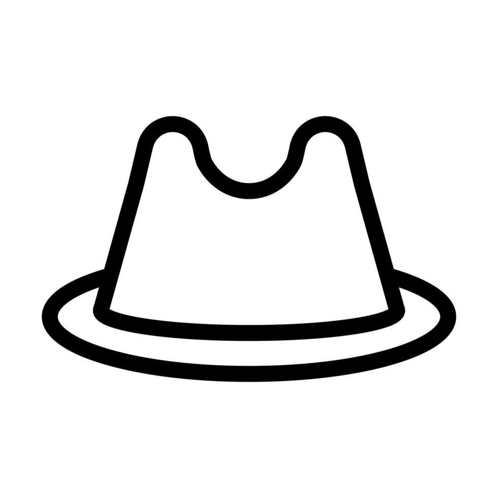 Fedora Hat Icon Design 10749495 Vector Art at Vecteezy