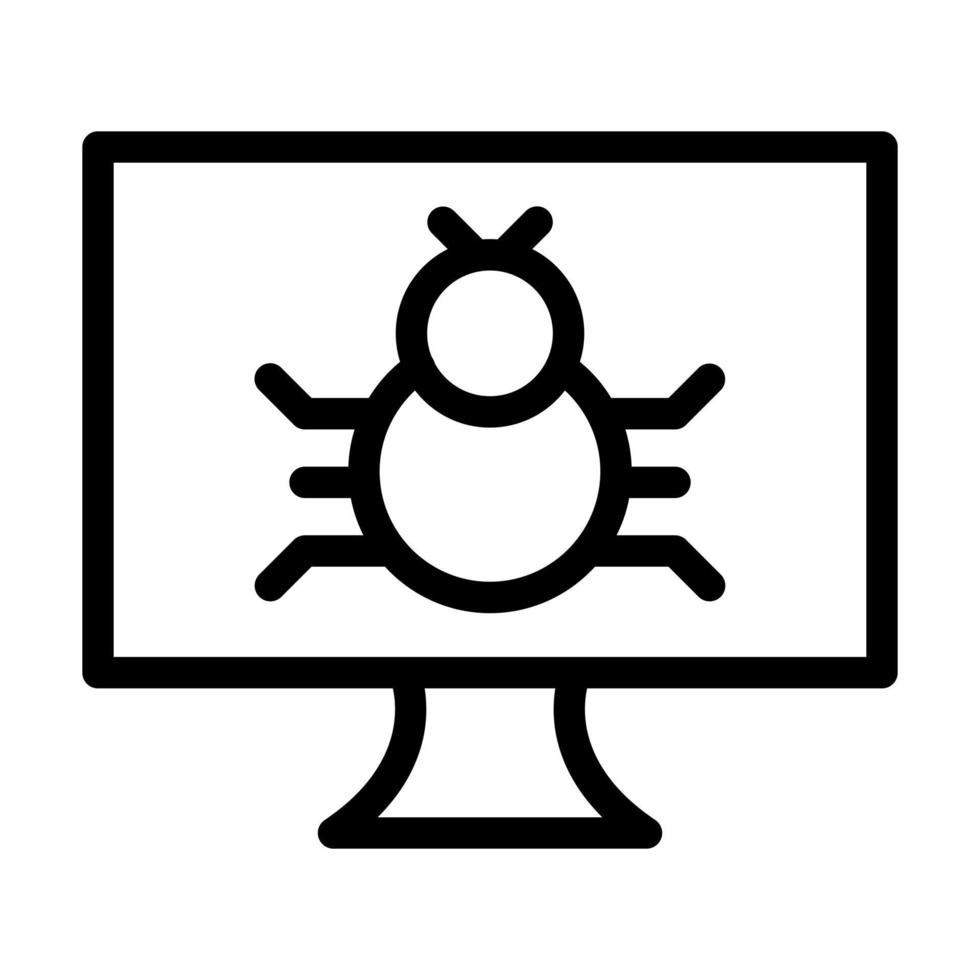 Malware Icon Design vector