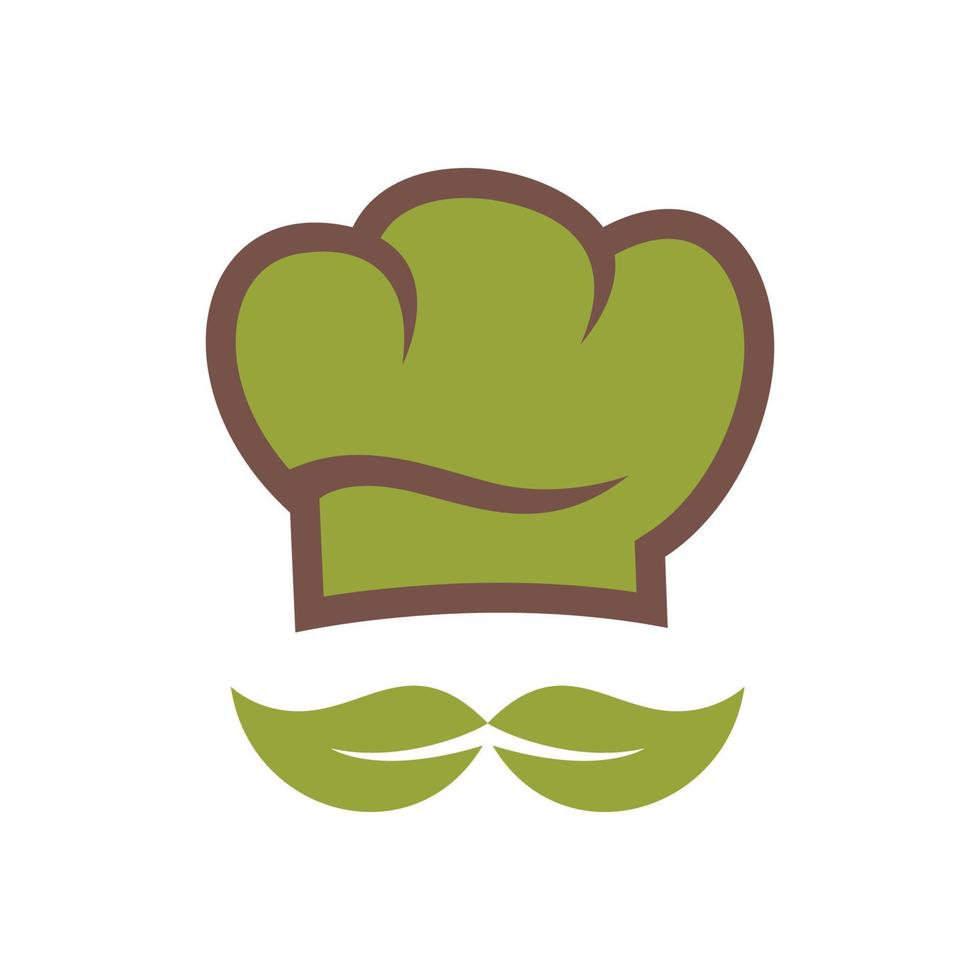 hat chef logo y símbolos plantilla vectorial vector