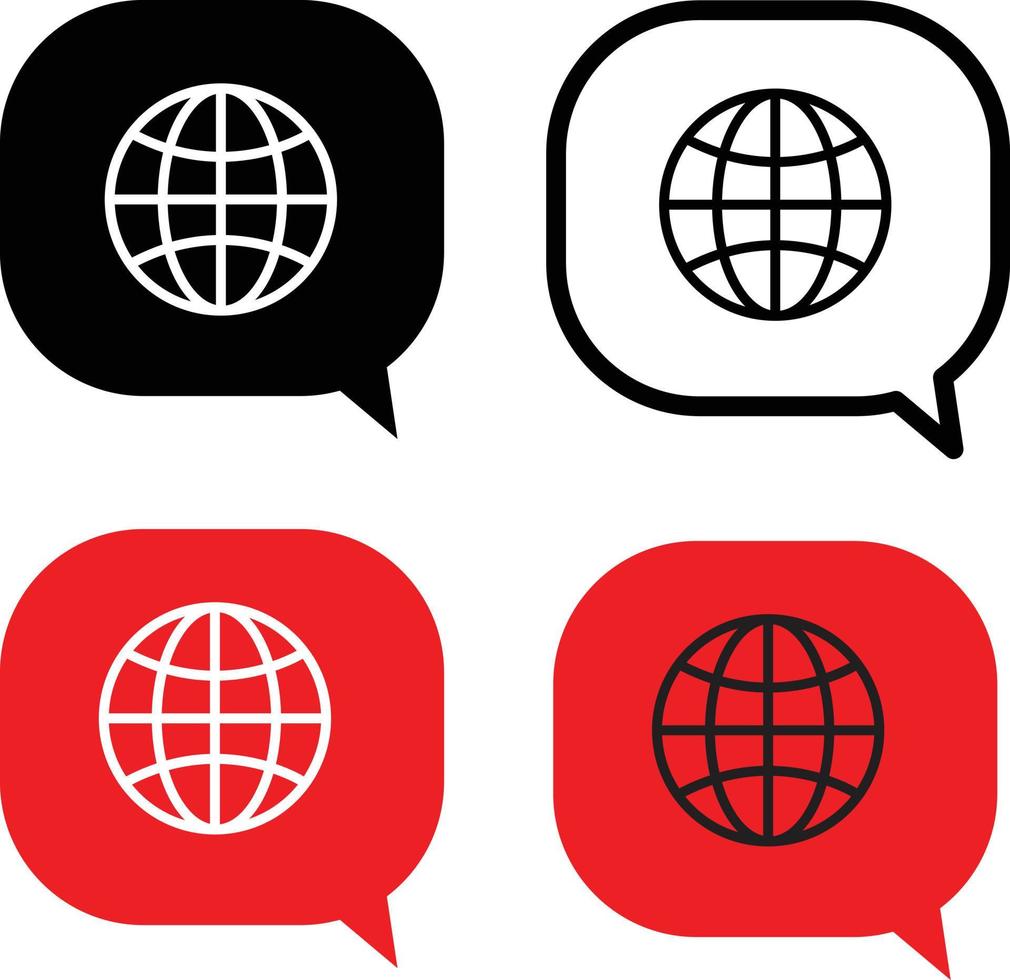 change language icon on white background. choose language sign. translate symbol. flat style. vector