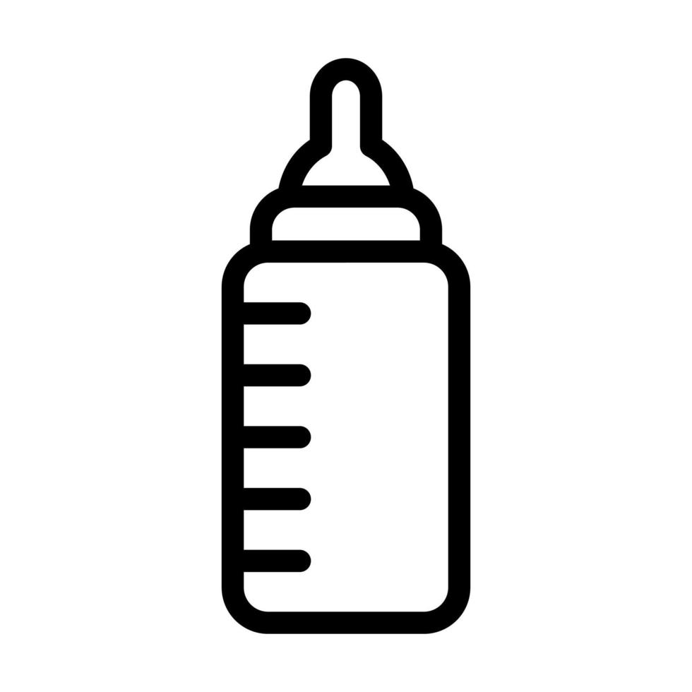 Baby Bottle Icon Design vector