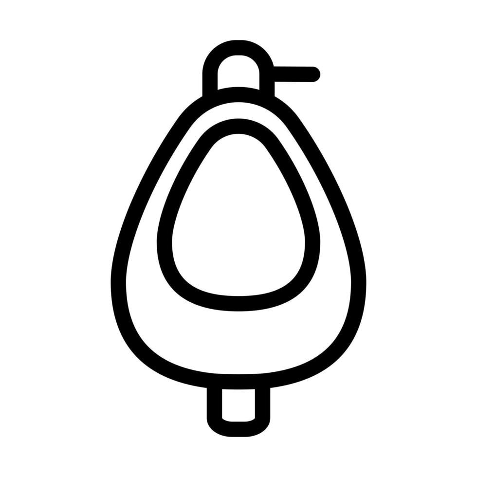 Urinal Icon Design vector