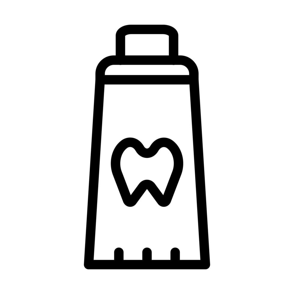 Toothpaste Icon Design vector