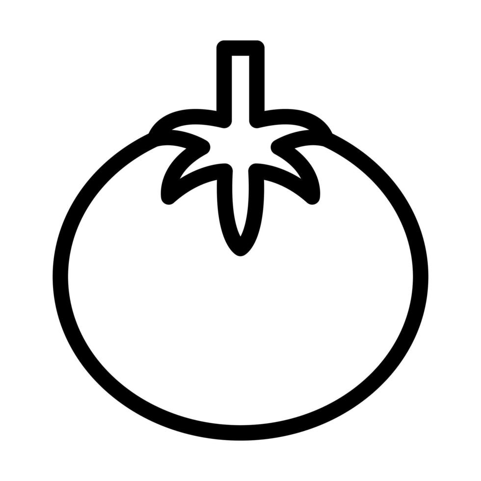 Tomato Icon Design vector