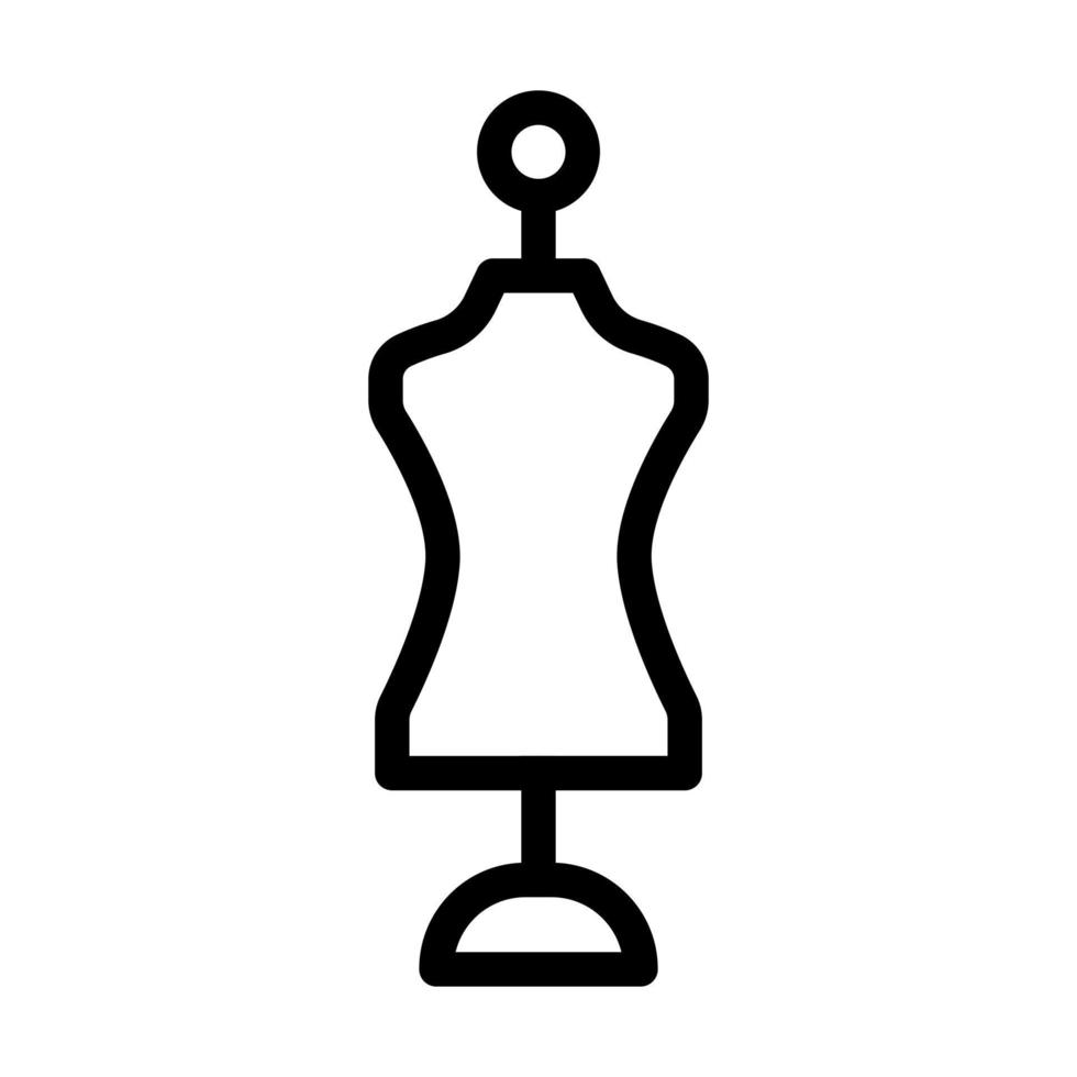 diseño de icono de maniquí vector