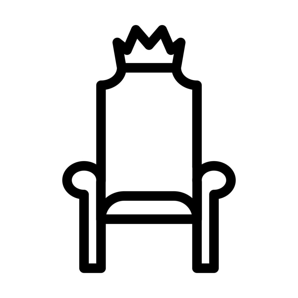 Throne Icon Design vector