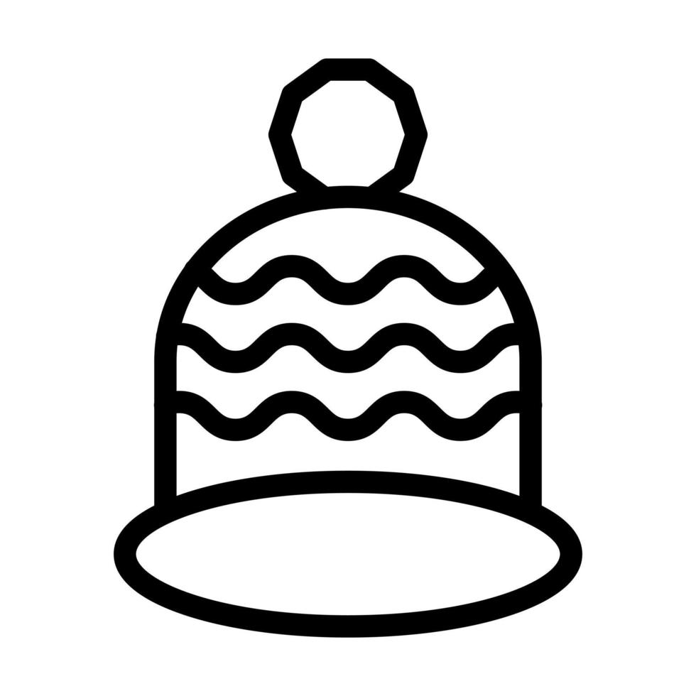 Winter Hat Icon Design vector