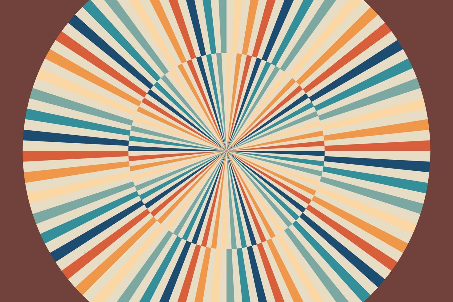 abstract sunburst sun ray retro background vector