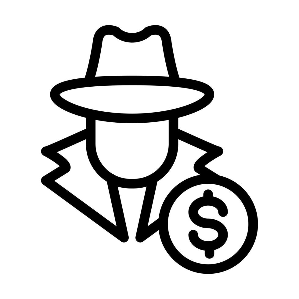 diseño de icono de fraude vector