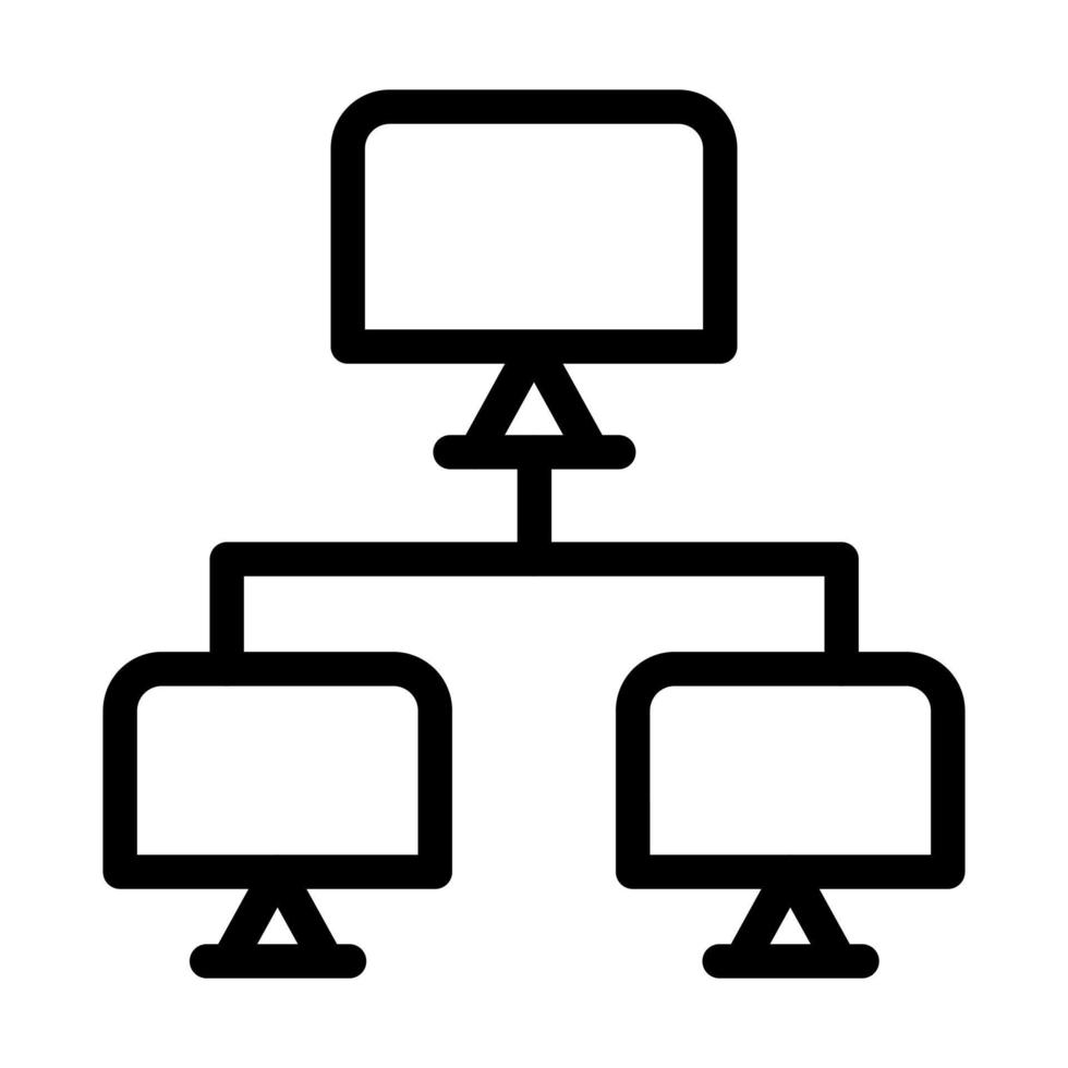Peer To Peer Icon Design vector
