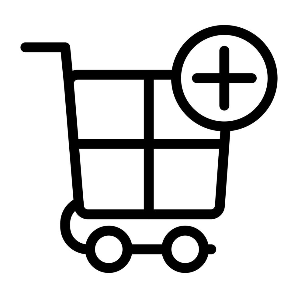 Add To Cart Icon Design vector