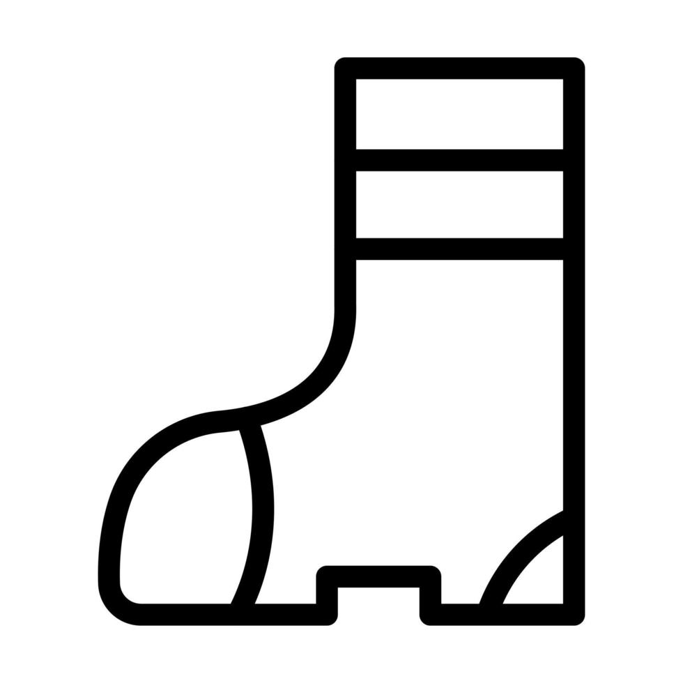 Farmer Shoes Icon Design vector