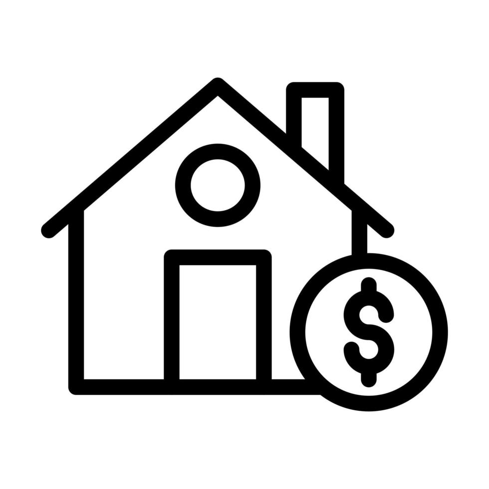 Home Loan Icon Design vector