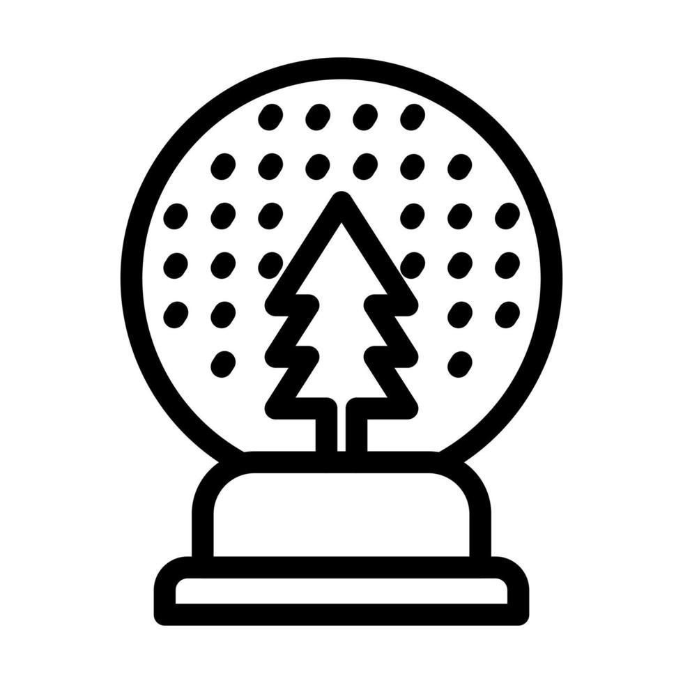 Snow Globe Icon Design vector