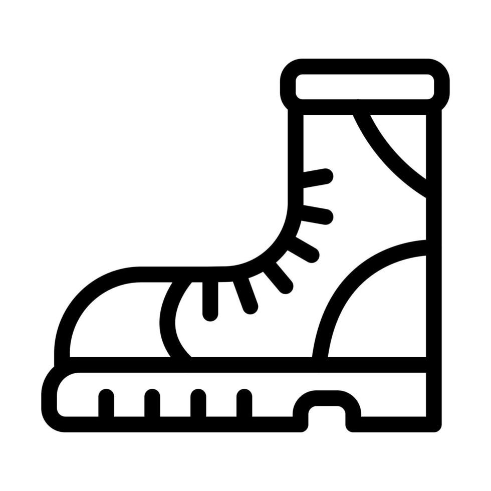 Boot Icon Design vector
