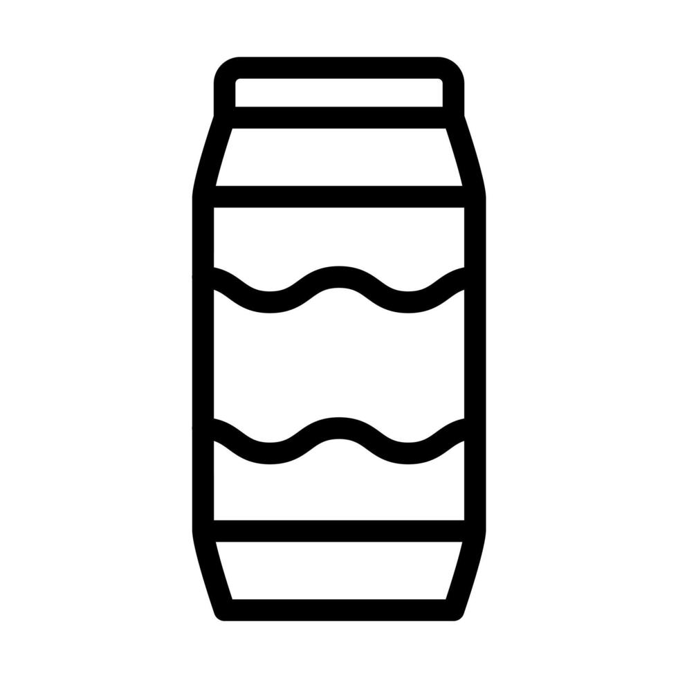 diseño de icono de lata de refresco vector