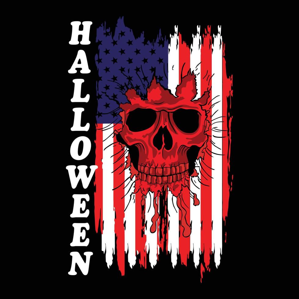 vector de diseño de camiseta de halloween