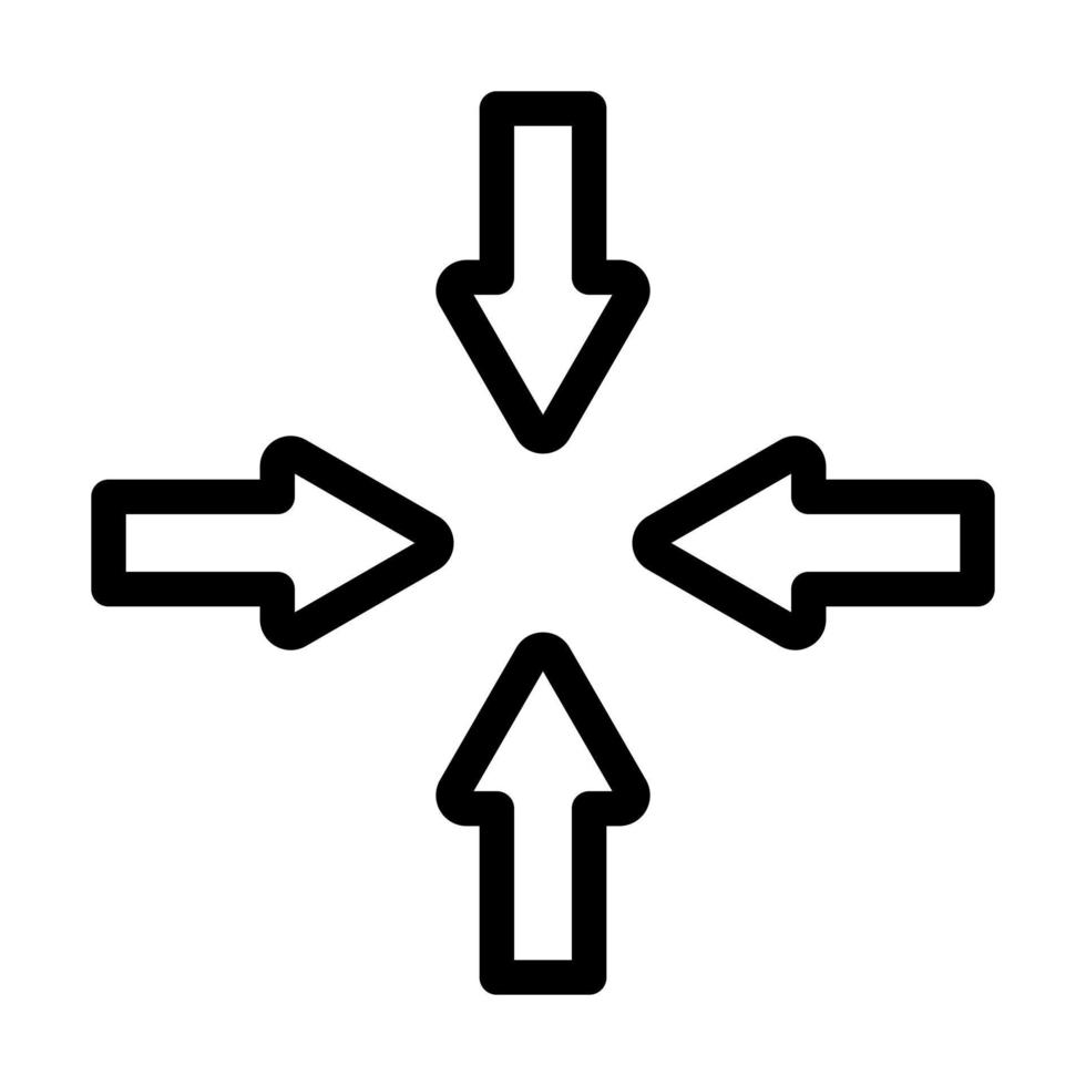 Directional Arrows Icon Design vector