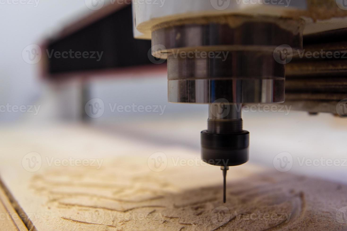 modern automatic woodworking machine photo