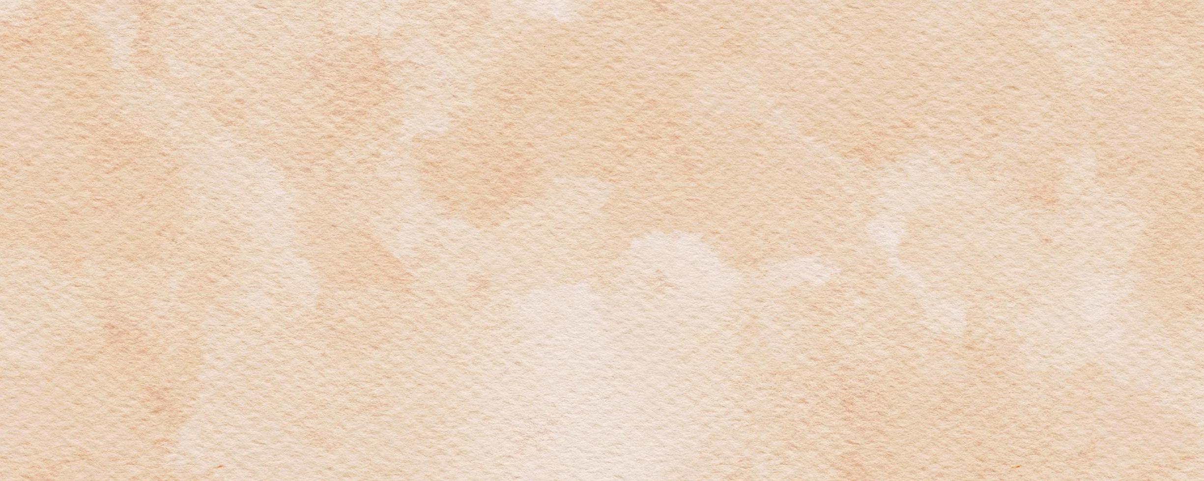 Cream Watercolor abstract texture rectangle background photo