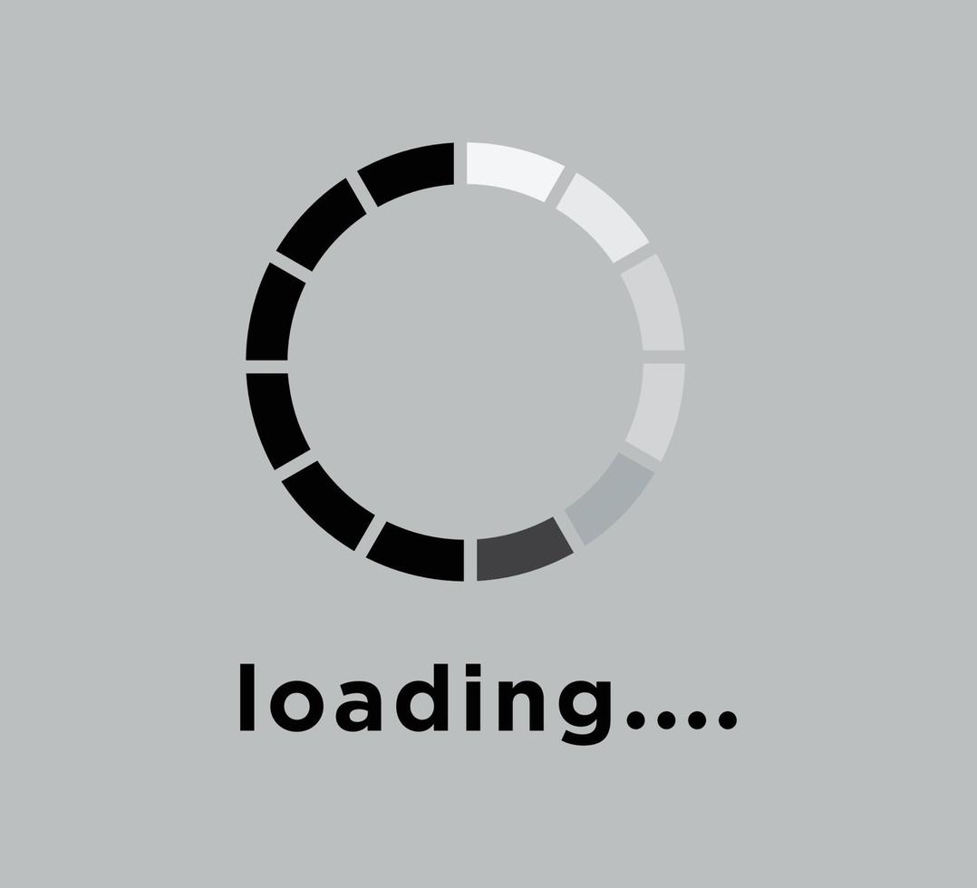 Loading icon vector logo design template 10754303 Vector Art at Vecteezy