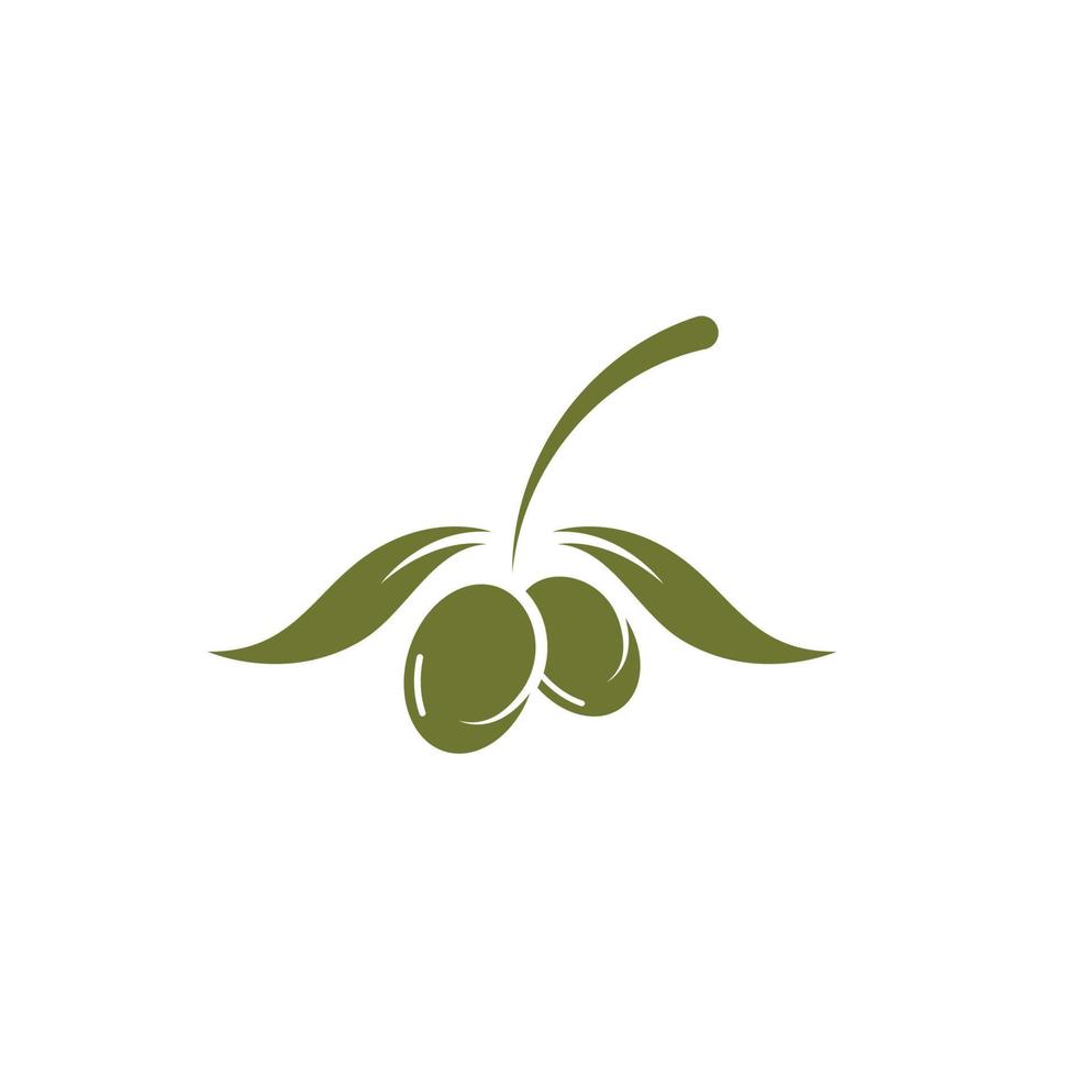 Olive tree vector illustration