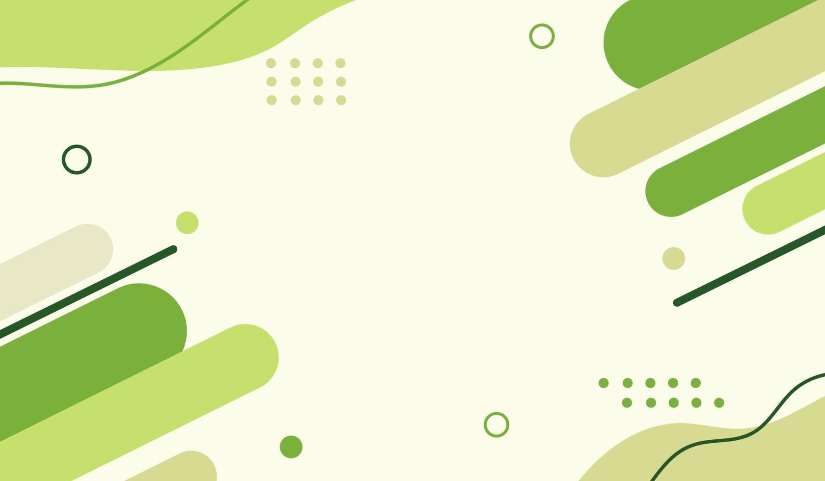 diseño de fondo geométrico blanco y verde abstracto, fondo limpio, fondo de banner vector