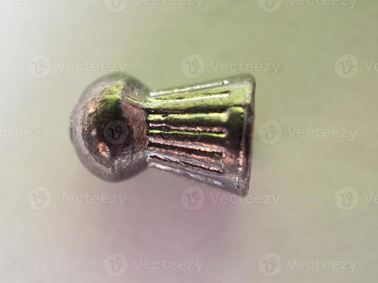 Close up shoot of air gun pellets photo