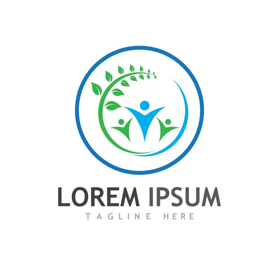 Community team group logo vector