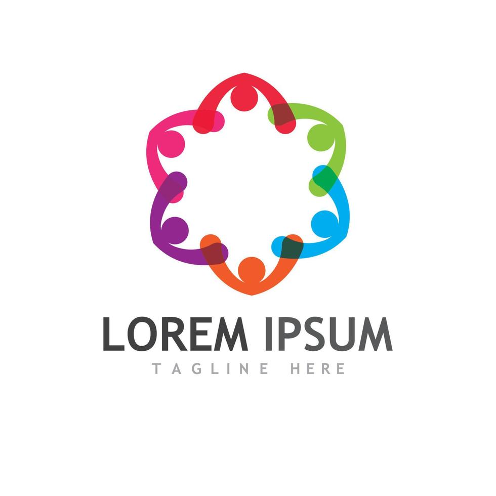 Community, network and social icon vector