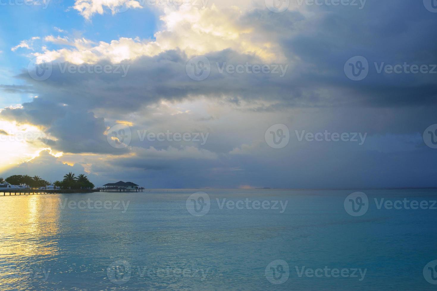 tropical beach landscape photo