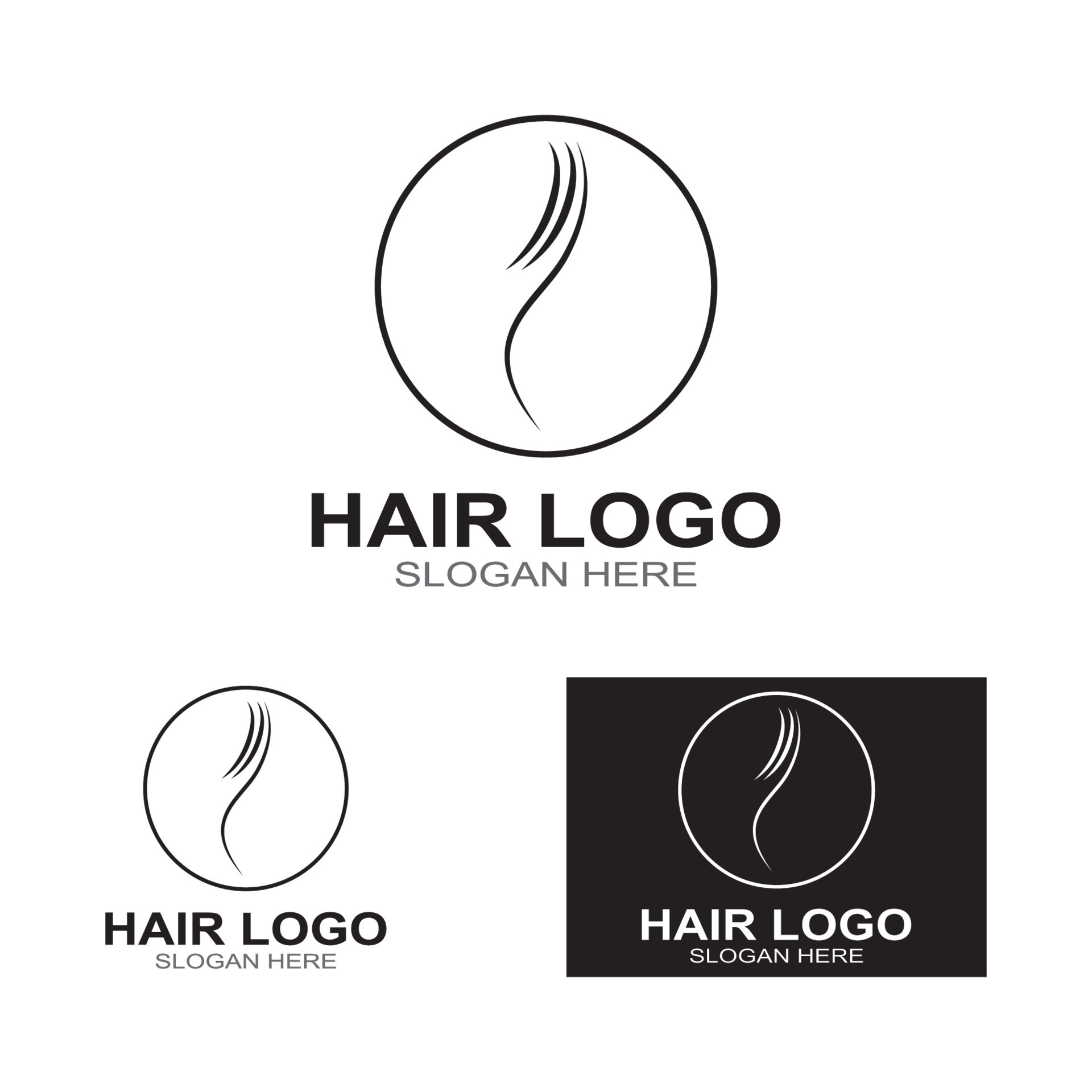 style haircut icon vector design template illustration 10757703 Vector