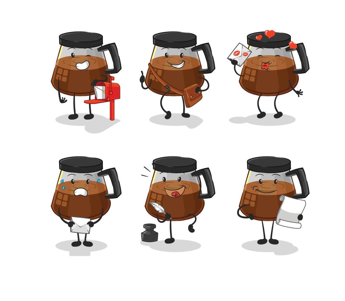 coffee machine vector