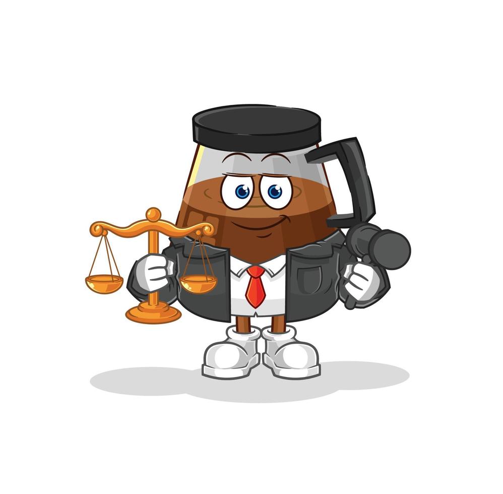 coffee machine vector character