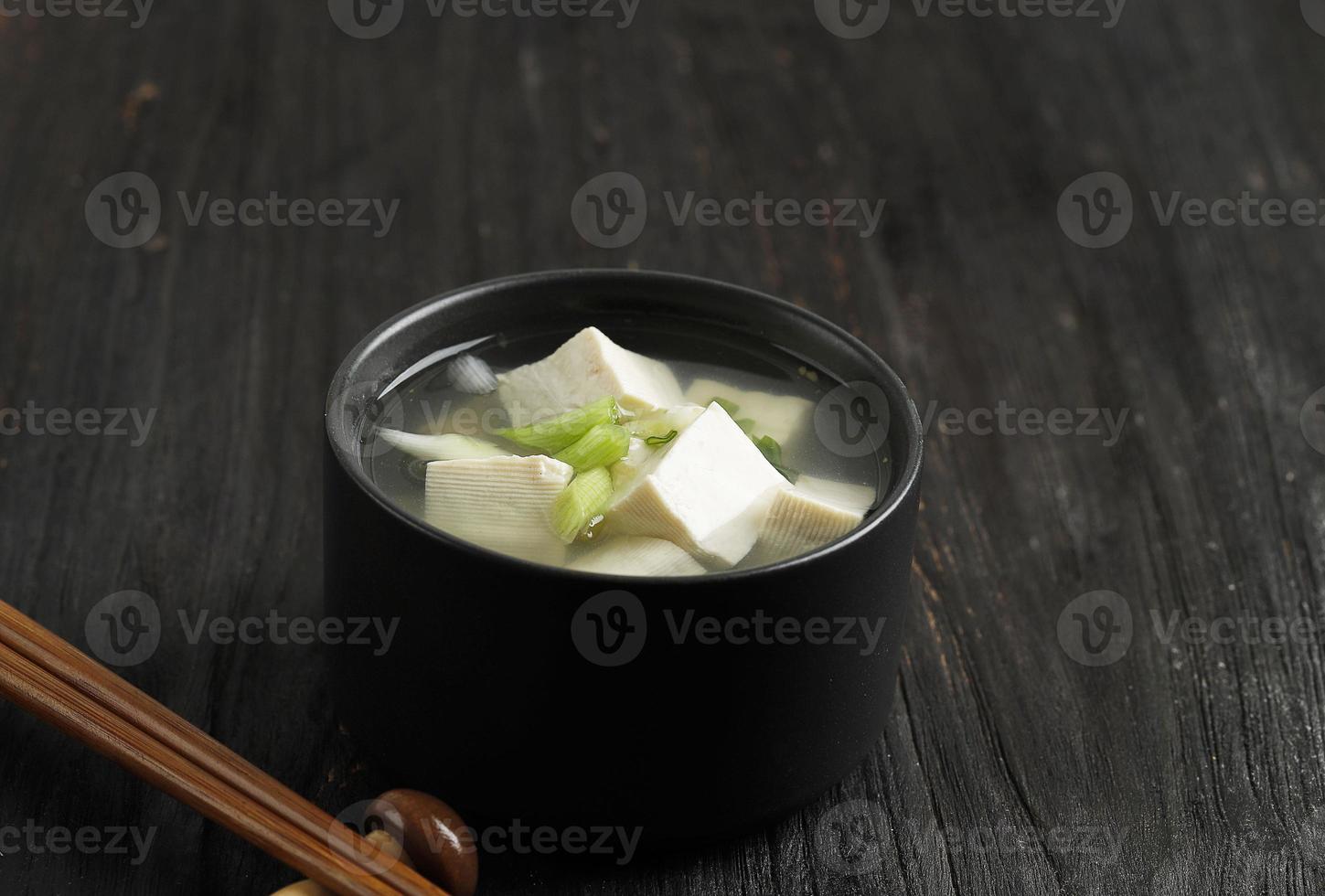 Miso Soup Japanese Dish photo