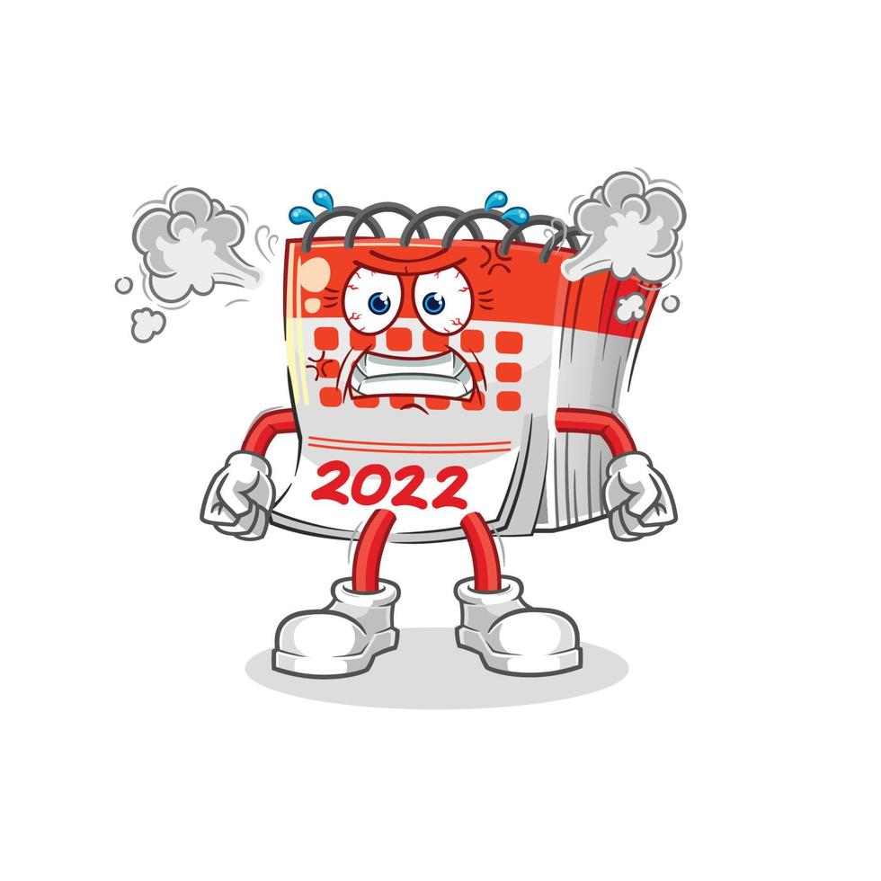 calender cartoon vector