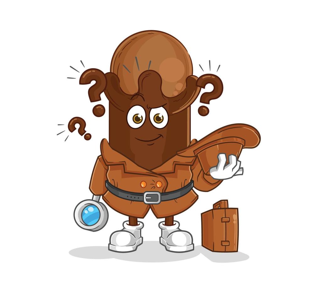 clove mascot character vector