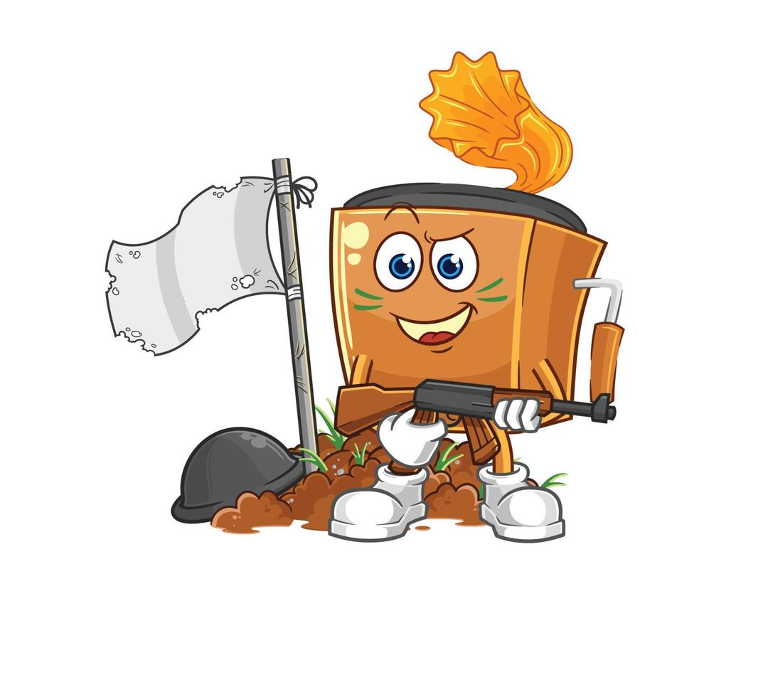 record player illustration character vector