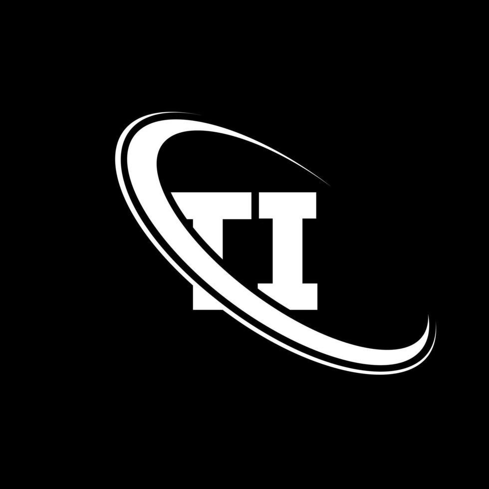 Ti logo t i design white ti letter ti letter logo design initial