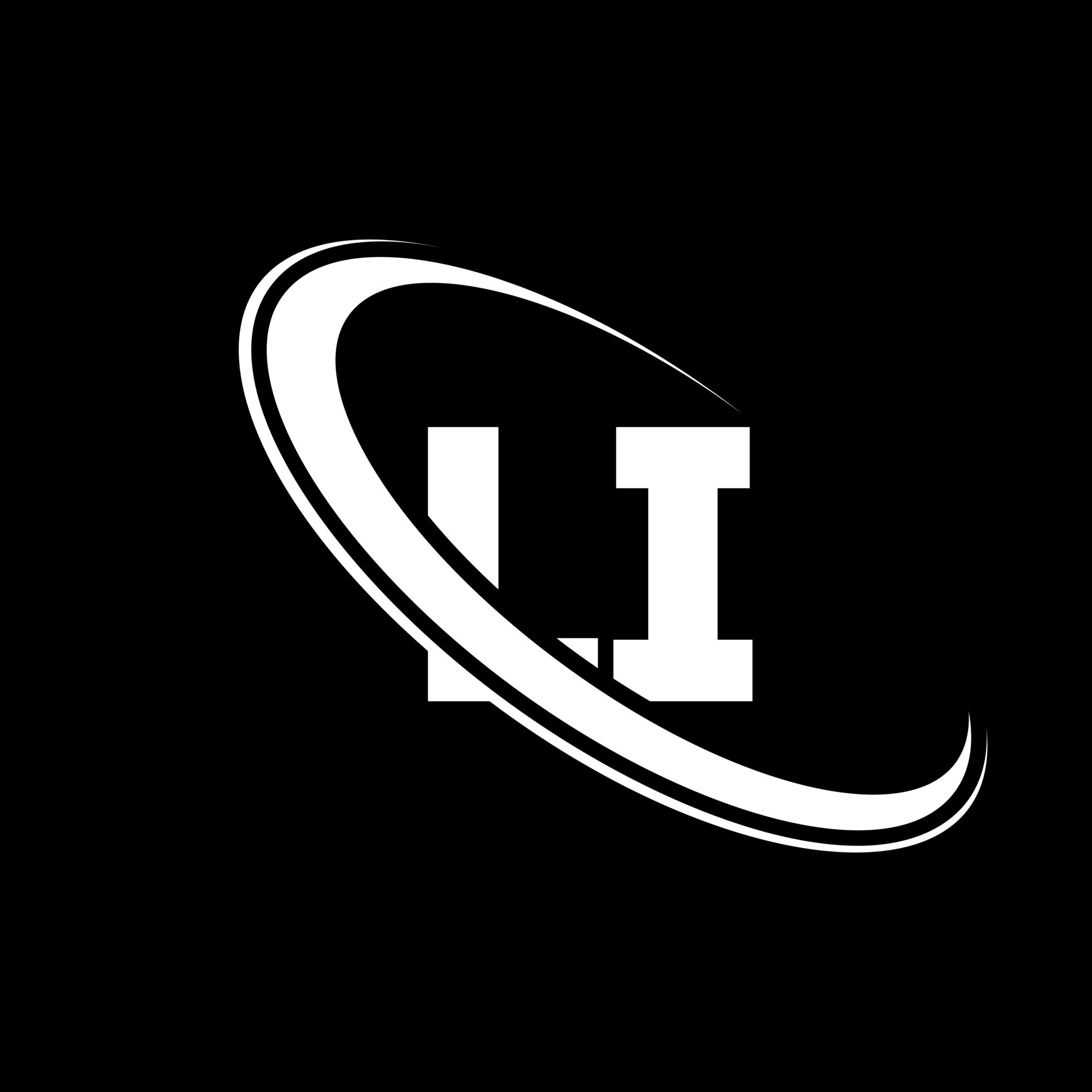 Li logo l i design white li letter li letter logo design initial