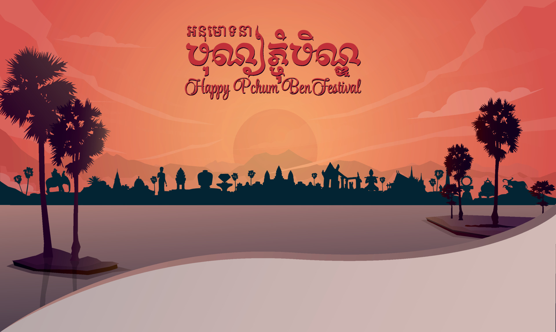 Khmer Festival Vector Art, Icons, and Graphics for Free Download
