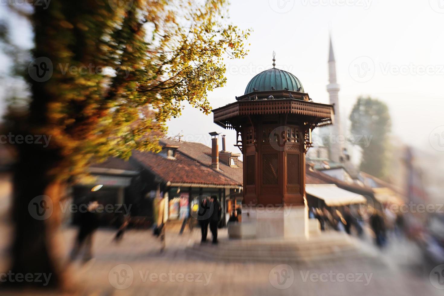 ciudad de sarajevo en bosnia foto